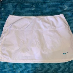 White Nike Tennis Skirt